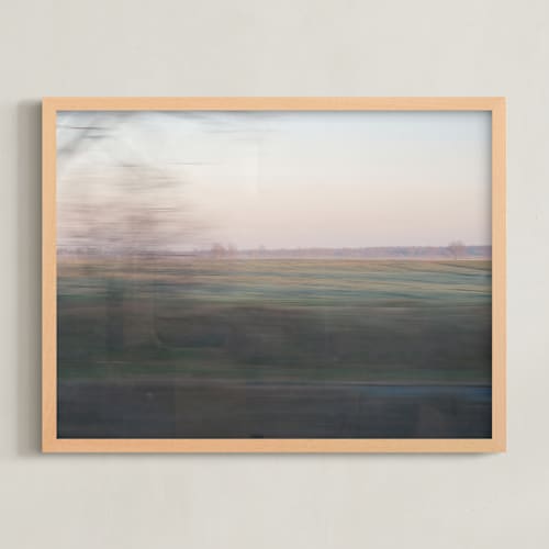 This is a dawn art by lulu and isabelle called dawn on the go