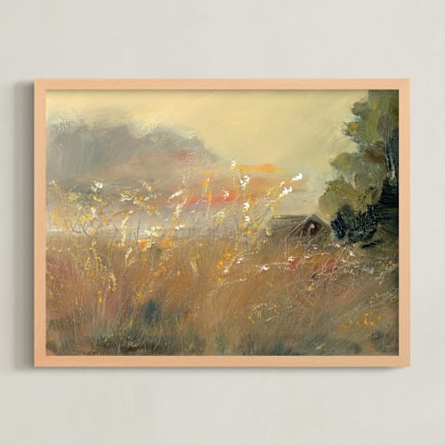 This is a wheat art by Lindsay Megahed called take me home ii