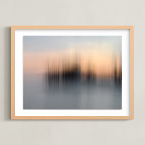 This is a sunset art with standard by Rachel Francis called last light