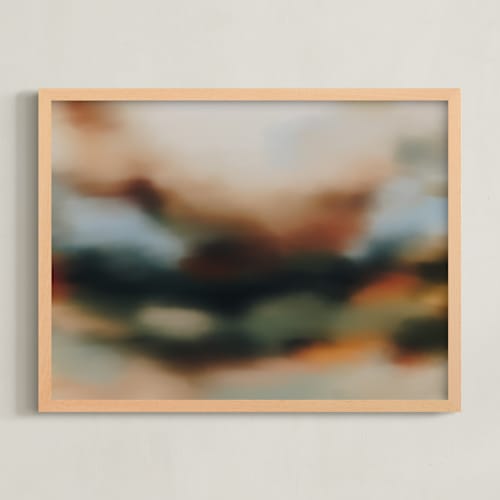 This is a deep teal art by Parima Studio called passing by