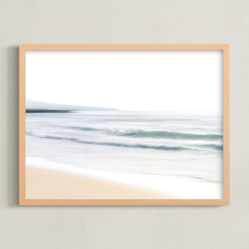 This is a wave art by Mike Sunu called slow tide