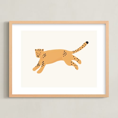 This is a amber kids wall art by Tennie and Co. called fierce