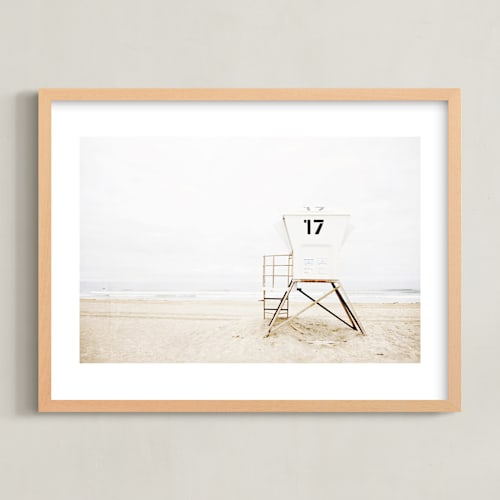 This is a neutral kids wall art by Bree Madden called tower 17