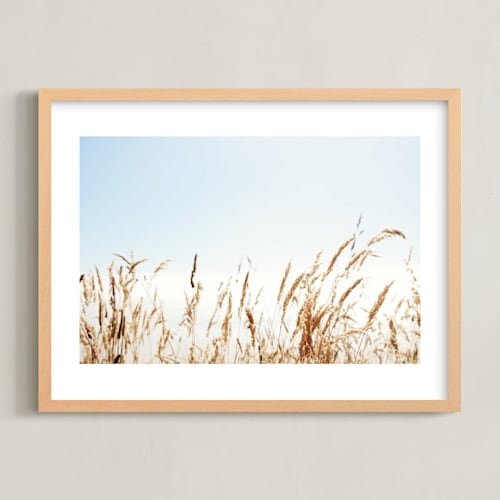 This is a wheat art by Morgan Kendall called windswept view