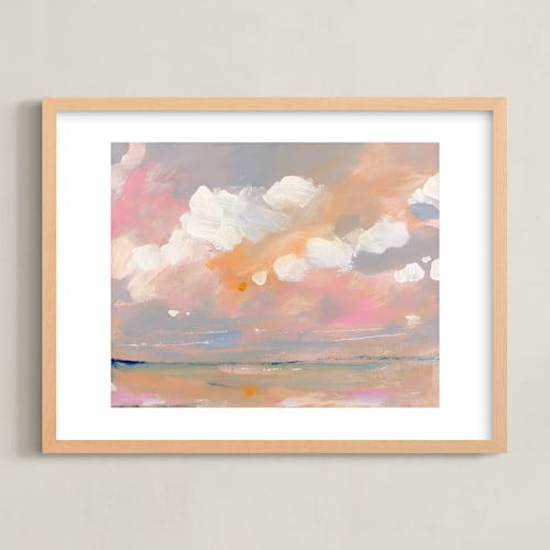 This is a lilac art by Lindsay Megahed called turquoise beach