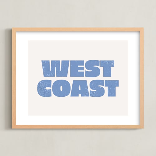 This is a coastal blue art by Itsy Belle Studio called coast vibes iii