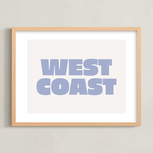 This is a periwinkle art by Itsy Belle Studio called coast vibes iii