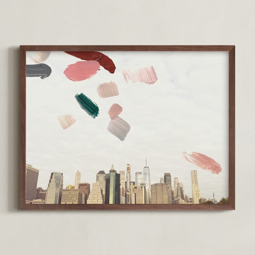This is a vintage coral art by jinseikou called where are you going