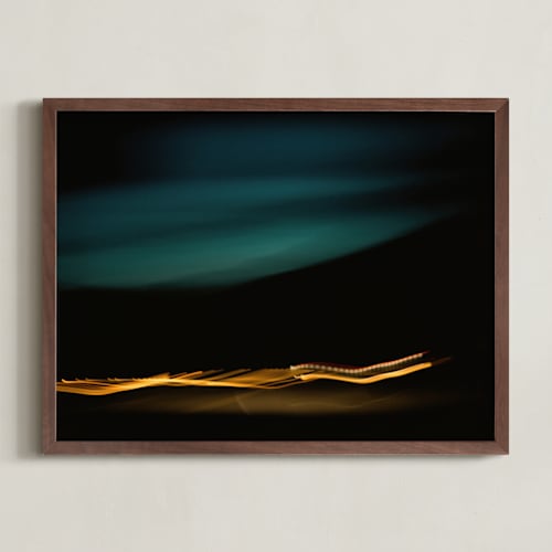 This is a neon lights art by Rachel Marie Keba called night drive