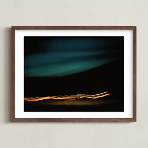 This is a neon lights art by Rachel Marie Keba called night drive