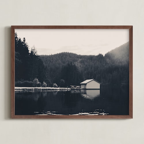 This is a deep water art by Sherley Ferreira called lakeside view