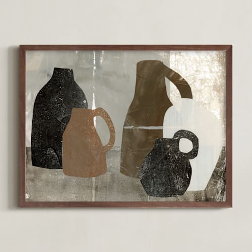 This is a agate art by Jennifer Daily called at the table 1