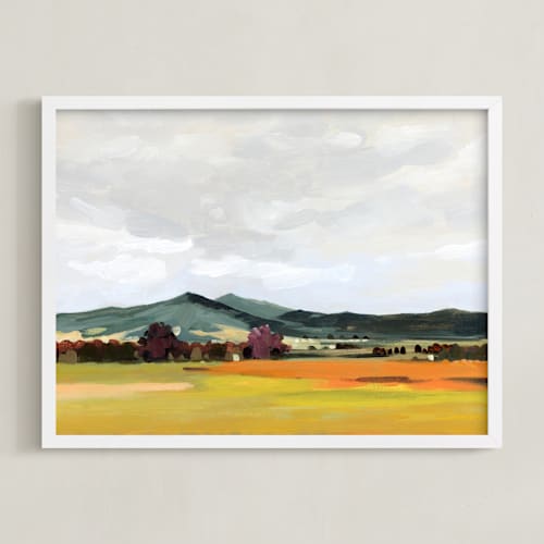 This is a khaki cool green art with standard by Shina Choi called morning breeze