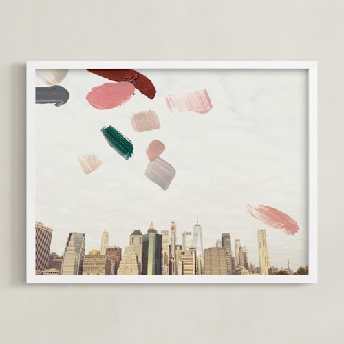 This is a vintage coral art by jinseikou called where are you going