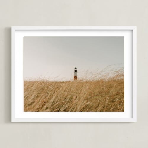 This is a wheat art by Chelsea Victoria called sankaty lighthouse