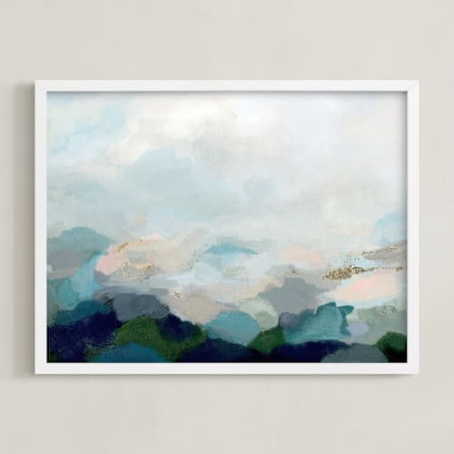 This is a jewel art by Nicole Walsh called lifting fog