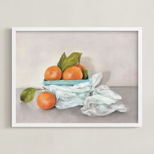This is a orange art by Lorent and Leif called clementines 