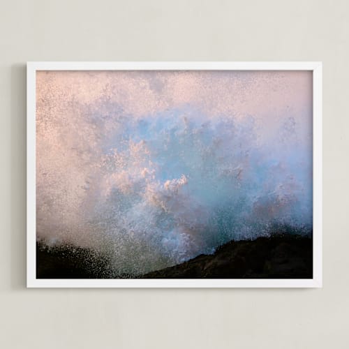 This is a sunset spray art by Sea and Sky called sky waves