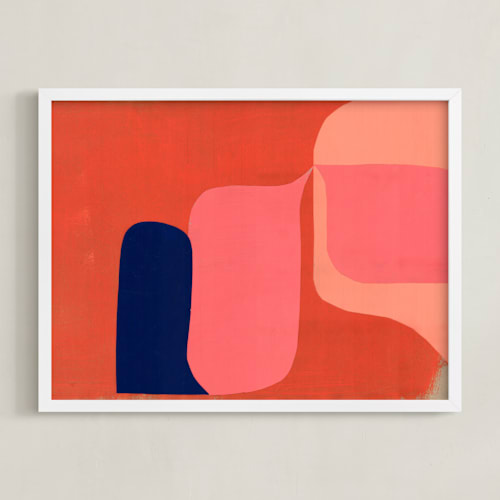 This is a outrageous orange art by cyrille gulassa called orange drop