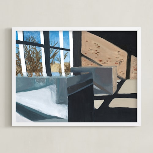 This is a peach art by Stephanie C Martinez called marfa inside