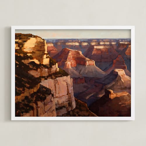 This is a canyon shadow art by Rachel Nelson called grand