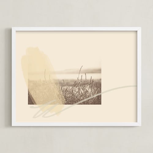 This is a ecru art by Morgan Kendall called field