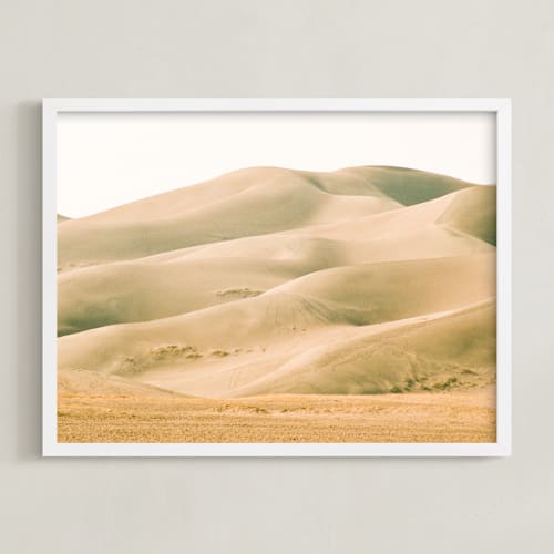 This is a grain of sand art by Ana V. Ramirez called dunescape