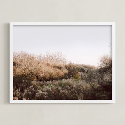 This is a wheat art with standard by Robin Ott called the preserve