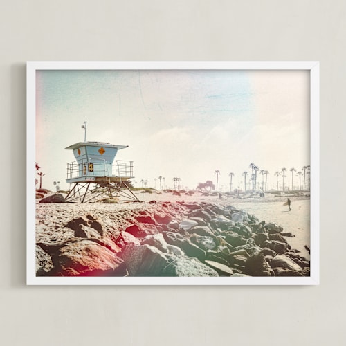This is a summer art by Kamala Nahas called beach affect 2
