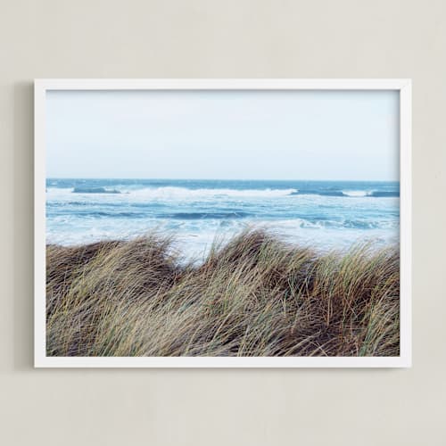 This is a ocean blue art by Morgan Kendall called sea spray