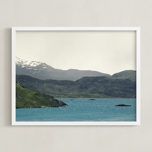 This is a ocean blue art by lulu and isabelle called landscape 1