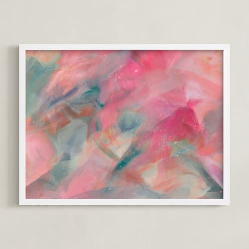 This is a cotton candy art by Brooke Drake called pretty please