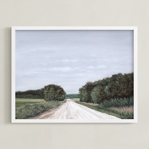 This is a field green art by Hettie Roberts called backroad