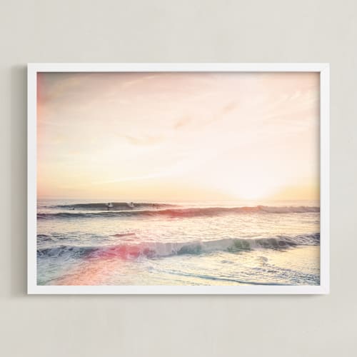 This is a lomo art by Kamala Nahas called beach affect