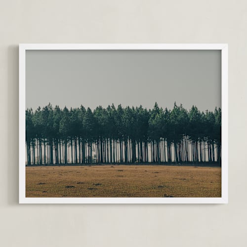 This is a pine art with standard by Zani van Zyl called moody trees