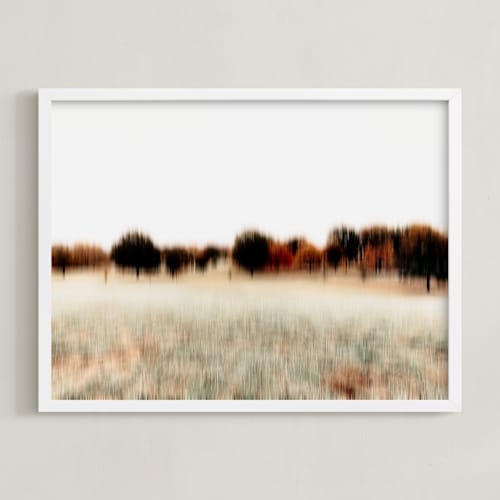 This is a frosted sagebrush art with standard by Alicia Abla called fleeting