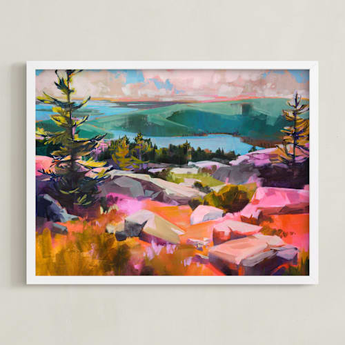 This is a coral art with standard by Jess Franks called look out