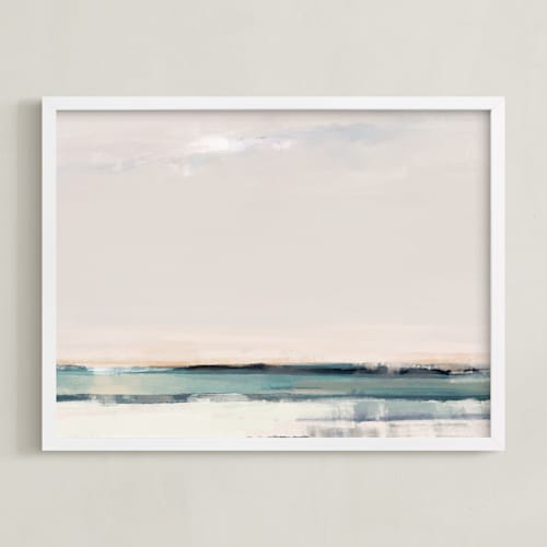 This is a blue mist art by Eric Ransom called tandem