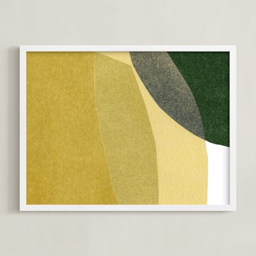 This is a citron art by Carrie Moradi called spatial divide two