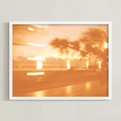 This is a mellow art by Katrina Lindhorst called sunset de blur