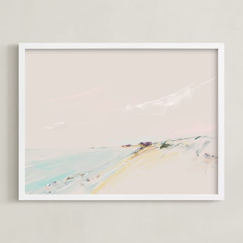 This is a ocean spray art by Eric Ransom called inky beach