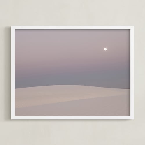 This is a dusk art by Tania Medeiros called desert dusk i