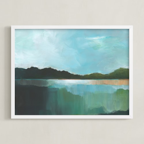 This is a green land art by AlisonJerry called green lands