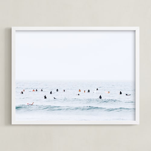 This is a ocean blue art by Summer Strauch called watermelon sugar high