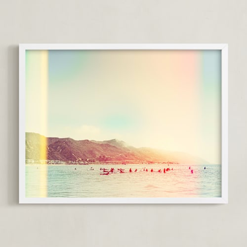 This is a pink haze art by Kamala Nahas called mondos 1