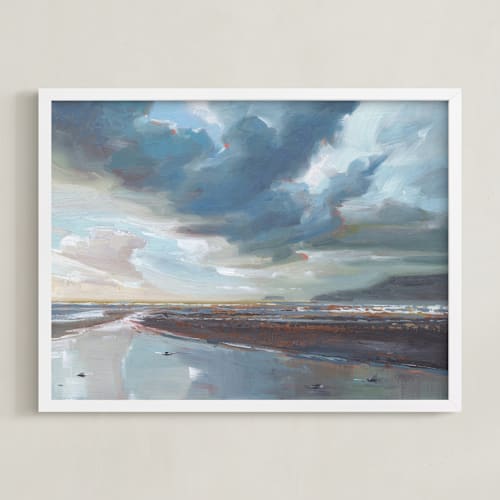 This is a seaside art by Khara Ledonne called glossy edge