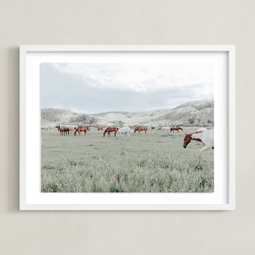 This is a breezy art by Sara Hicks Malone called wander