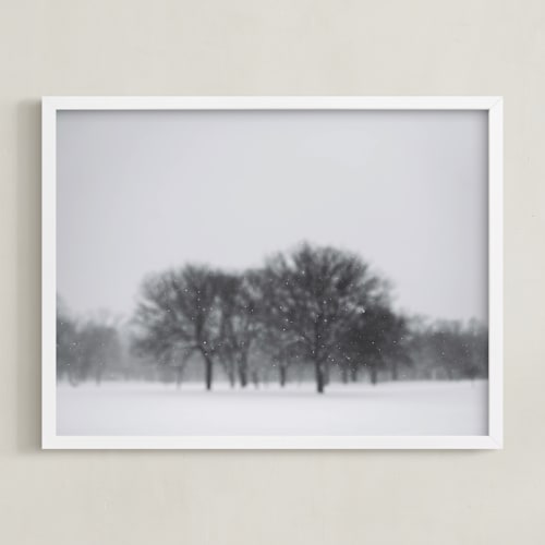 This is a flurry art by E Melko called seeing snow