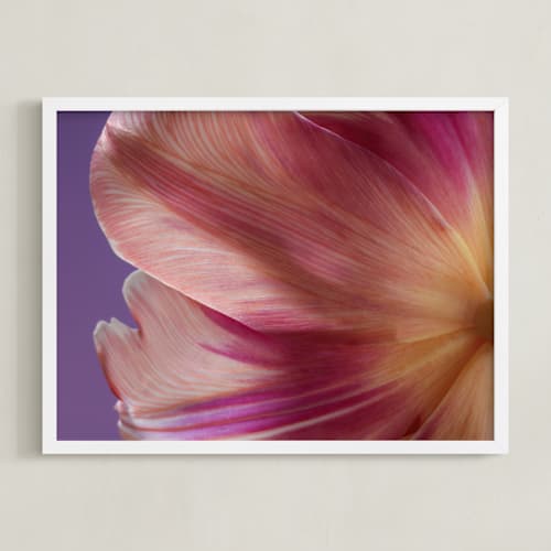 This is a lilac art by Elena Kulikova called parrot tulip