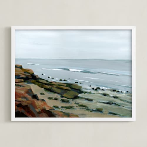 This is a sea blue art by Haley Knighten called ladies of leisure